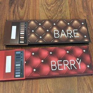 Profusion cosmetics bare and berry eyeshadow palates 2 sets